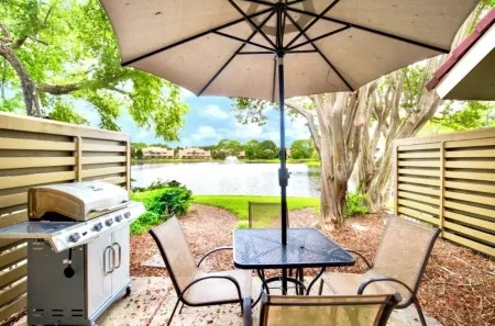 Newly Renovated! Idyllic Lake Views, Golf Cart Included, Beach Close By!