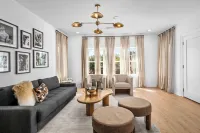 Luxe Spa Lounge • Gated 4Pkg • 2 Linked Suites • Sleeps 20