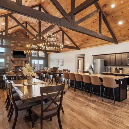Breathtaking Lake Views,  Indoor Pool, Fireplaces, Gameroom & Endless Fun