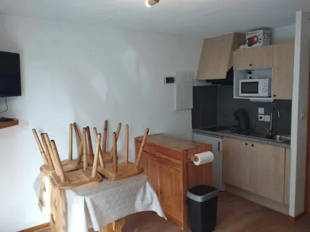 Charmant Studio vu sur la Montagne Pour 4 Personnes