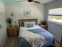 Beach house with HEATED pool one block from the beach!