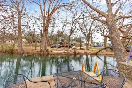 Creekside Oasis with Cozy Living Spaces - Charming Rustic Retreat