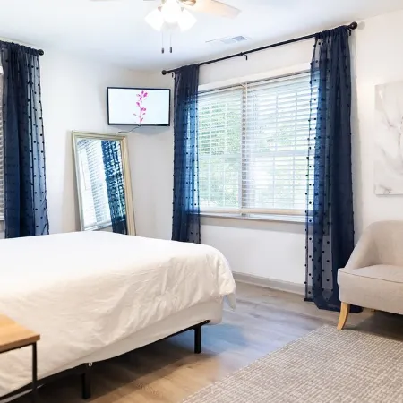 Blue Bungalow w/ Free Golf Cart