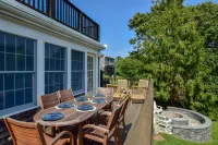 Game Room and Rooftop Deck - Charming Coastal Retreat