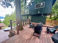 Sunset View over Lake Whatcom with Hot Tub!