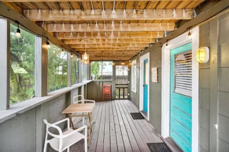 Mermaid Beach Cottage Prime Vilano Beach Dogs OK Отели в г. Вилано-Бич