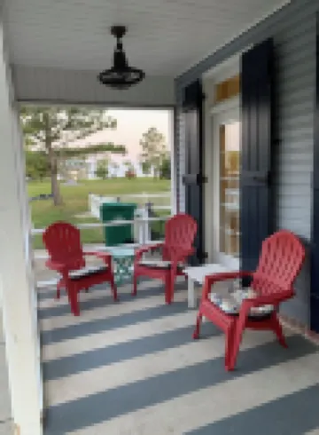 Ground level home steps from the beach in Waveland
