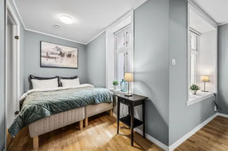 Dragesmauet Apartments Отели рядом с достопримечательностью «Bergen Maritime Museum»