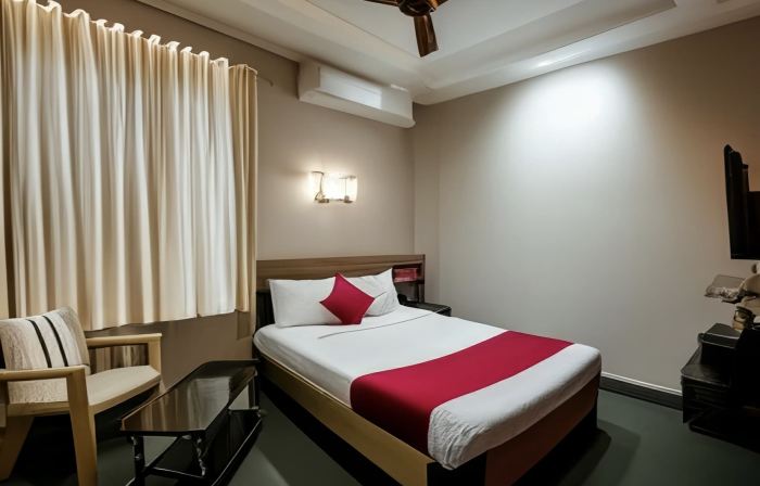 Hotel Abedrooms- Budget Stay Thanjavur