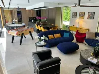 Center Saint Tropez - Large and beautiful contemporary villa with heated pool