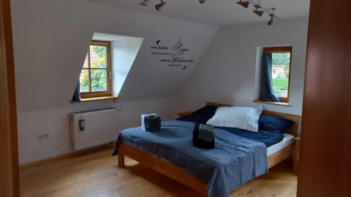 Vacation home with garden and direct access to meadows and fields Hotels in Blaufelden