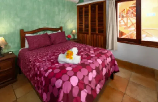 Villas del Rio: 1BR/1BA with dipping pool 1 block from the beach.