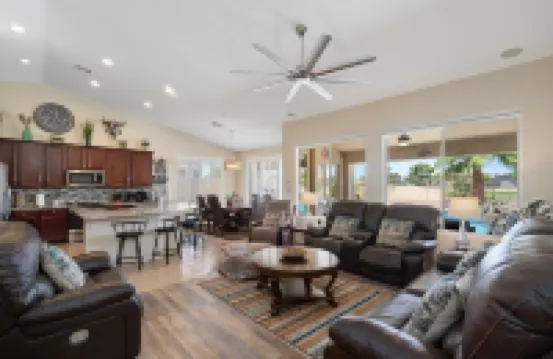 Heated Pool 88 Degrees No Fee and Golf Course View!