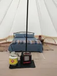 Family/pet-friendly, quiet glamping getaway.  Belle Tent/ Yurt out the Country.