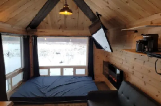 Very Private, Secluded, Nature, Pet Friendly, NO NEIGHBOURS -Red Pine cabin