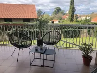 Studio Moderne, Terrasse et Parking Privé, 18m2