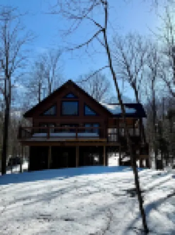 Luxury Muskoka River Log Cabin