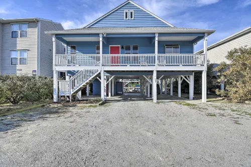 Steps to Sunset Beach: Canal-Front Home w/ Dock! - 3-Star