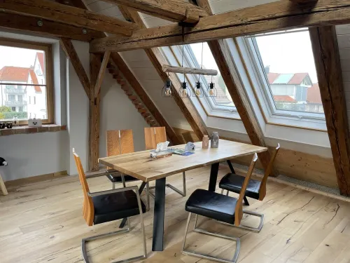 Lovingly restored vacation apartment in alpine chic style DG Hotels in Ottobeuren