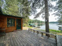 Crosslake Family Lake Retreat + Guest Cabin - Sleeps 13 - Dock - Minutes to Town Hotels in Crosslake