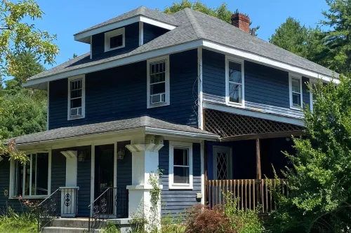 Spacious river front get-away with pool next door!