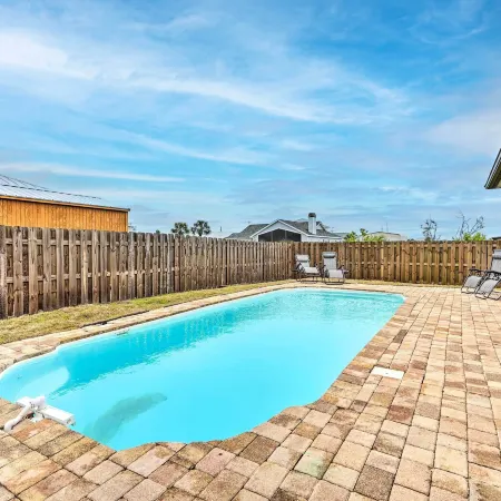 Mexico Beach Retreat w/ Grill & Private Pool!