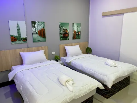 ห้องเตียงแฝด 2 ห้อง