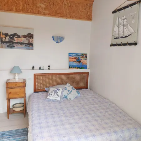 Fisherman's House in Brittany by the Sea