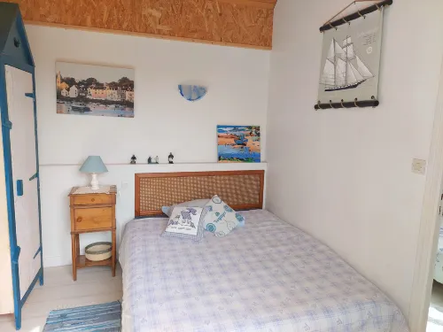 Fisherman's House in Brittany by the Sea