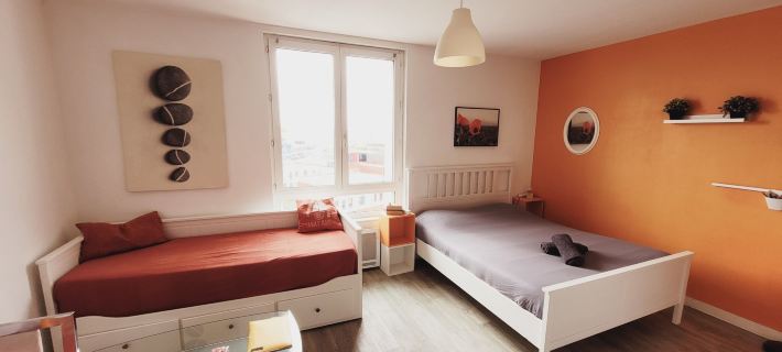 Appart Cosy Brest (La Gare) Vue Mer Hotel a Brest