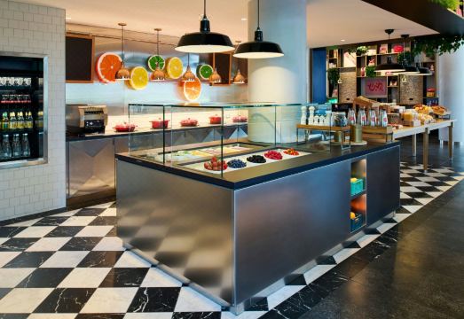 시티즌M 객실 내부