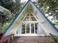 Frame Cabin with Endless Rice Field View
