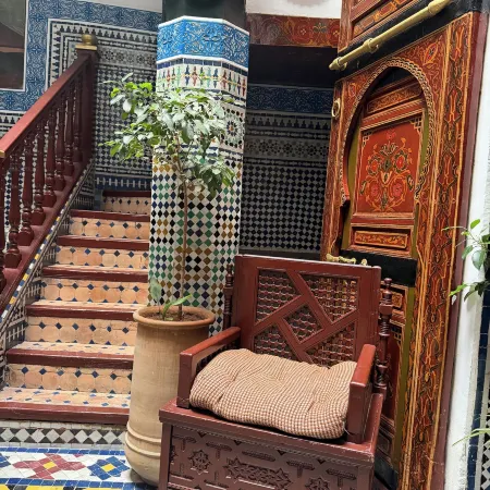 Riad Dar Fes source bleue luxury home