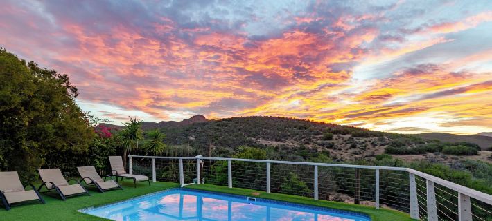 Zwartberg View Mountain Lodge Hotele w: Oudtshoorn