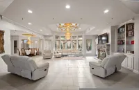 Private Mansion Retreat Basketball Court and More - ที่มีสปา