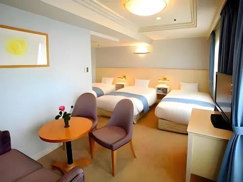 Hotel Yokohama Camelot Japan - parkir