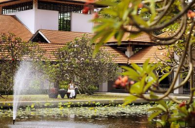 庭 ソフィテル シンガポール セントーサ リゾート&スパ(ステイケーション可)の写真