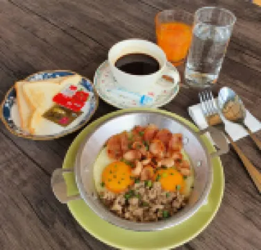 Phu sumphao valley - breakfast