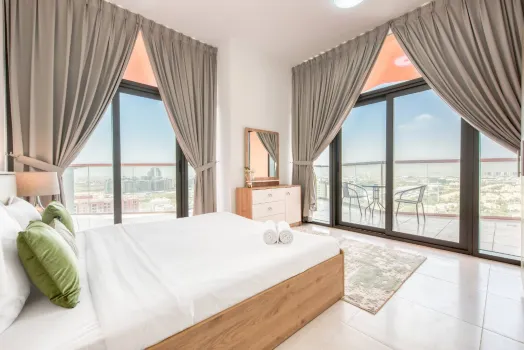 Serene 2 Bedroom Apartment Hotels near Emirates Aviation University 1