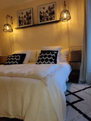 Le 3 appartement jardin privé bord de mer 100m de la plage et de la thalasso Marinarium附近的飯店