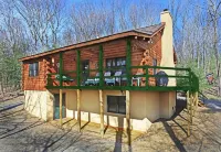 Poconos Log Cabin Getaway