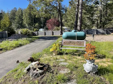 Peaceful Retreat with Ocean Views, Tall Pine Trees, and Beautiful Garden