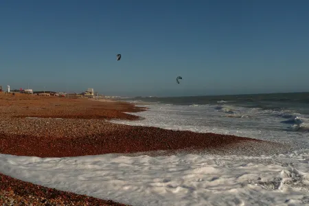With Spectacular Sea Views the Flat is Literally Across the Road from the Beach.