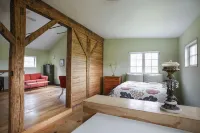 A Cozy Farmstead Cottage Amidst Two Barns in Hudson Valley