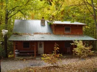 Jackson Cabin is a beautiful 3-bedroom, 2-story log cabin!