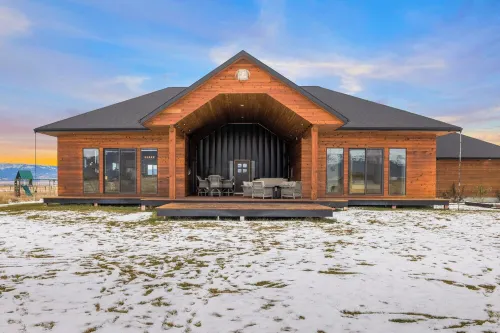 Chalet w/ Panoramic Teton Views, Hot Tub & Sauna