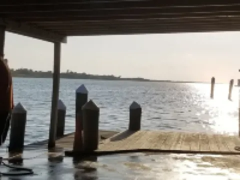 Location, Location!! Only Steps to Froggies Boat Ramp and Bait dock Hotels in Port O'Connor
