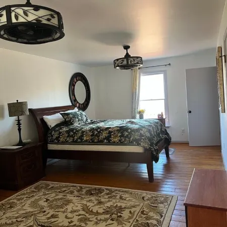 Pet friendly home, pond, paddle boat, fishing gear, hiking, wineries, game room