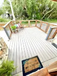 NO STAIRS! PRIVATE POOL! Pets Welcome. Fenced area. Big yard. 1block to beach.