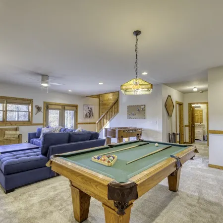 Breathtaking Views! Prime Location! Huge Game Room! Hot Tub! Fire Pit!